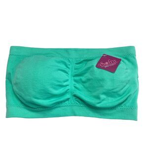 Sofra Green Padded Bandeau Bralette Bra One Size NWT NEW